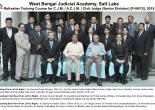 Refresher Training Course for C.J.M./A.C.J.M./Civil Judge(Sr. Div.) from  25/05/2015-30/05/2015