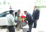Arrival of Hon'ble Justice Ruma Pal, Former Justice, Supreme Court of India at WBJA for Lecture Session